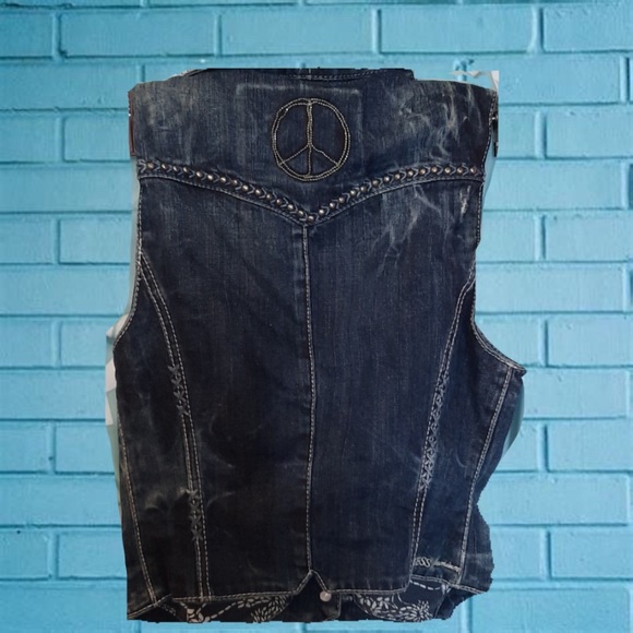 Vintage denim guess vest - Picture 2 of 3
